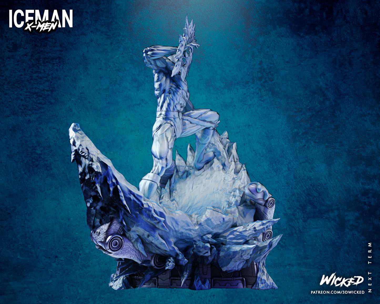 Iceman Statue