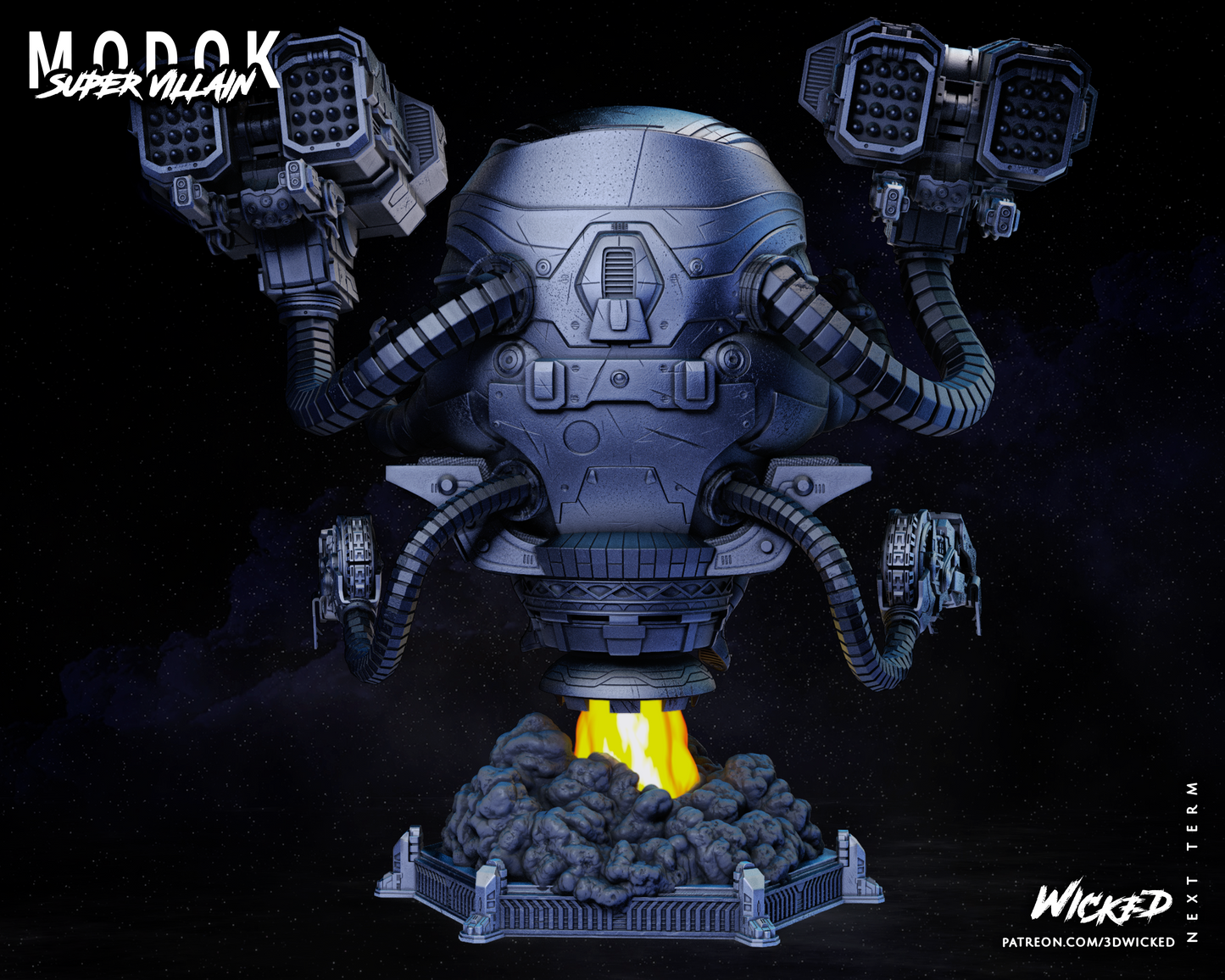 M.O.D.O.K. v2 Statue