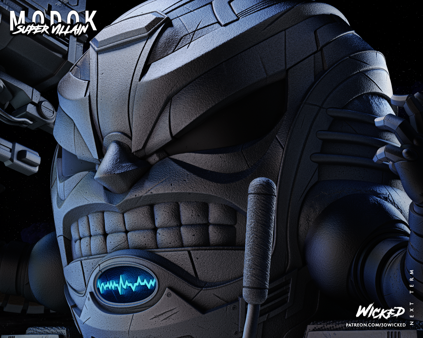 M.O.D.O.K. v2 Statue