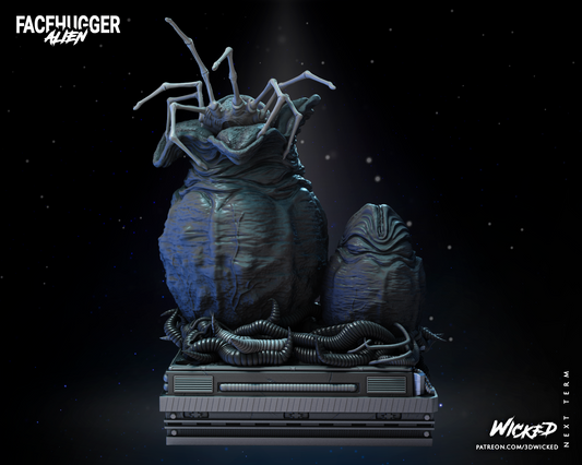 Facehugger - Aliens Statue