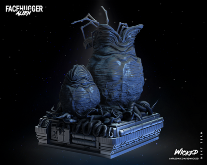 Facehugger - Aliens Statue