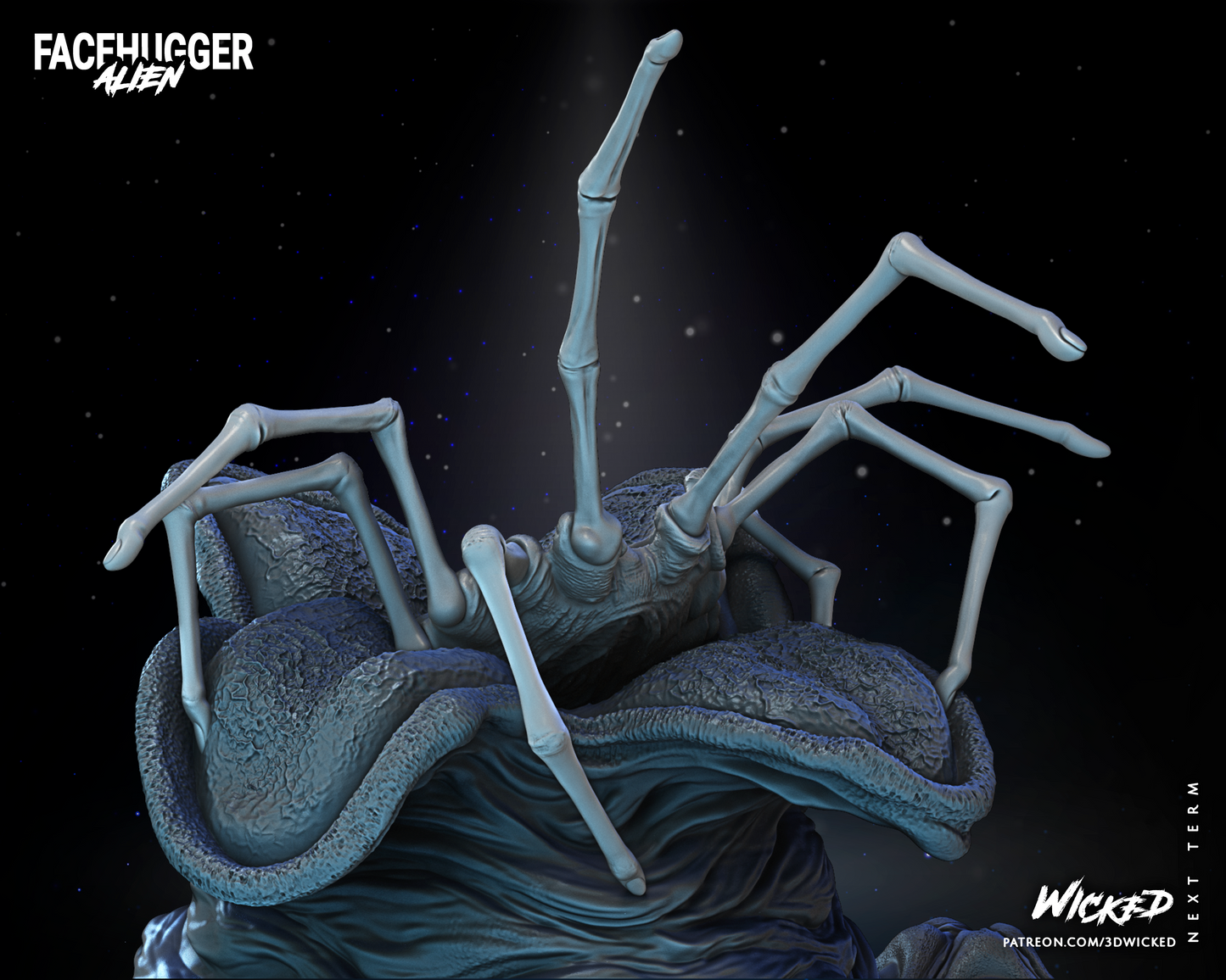 Facehugger - Aliens Statue