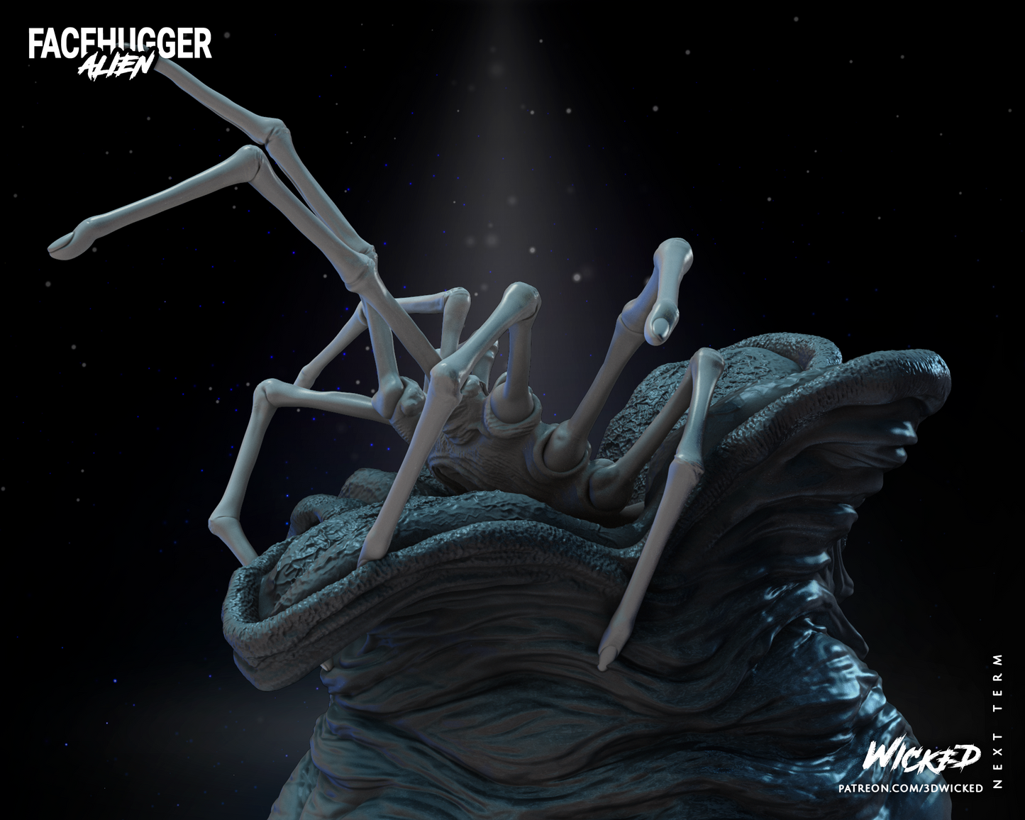 Facehugger - Aliens Statue