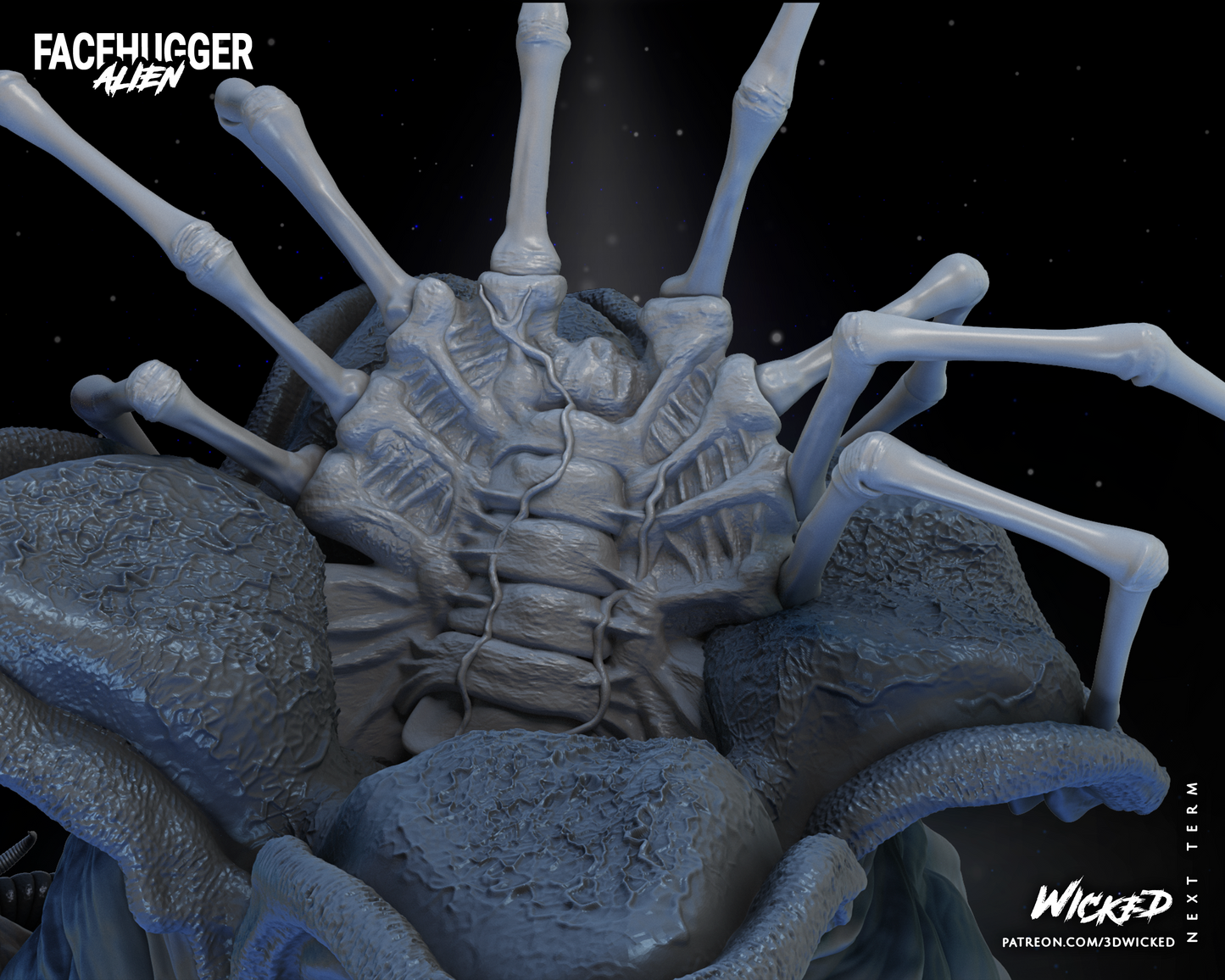 Facehugger - Aliens Statue
