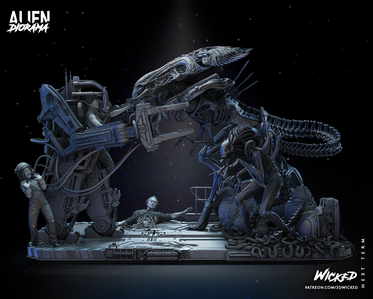 Aliens Diorama