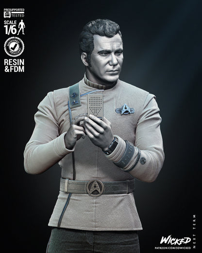 Captain Kirk - Star Trek Statue