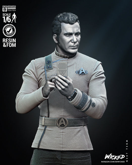 Captain Kirk - Star Trek Statue