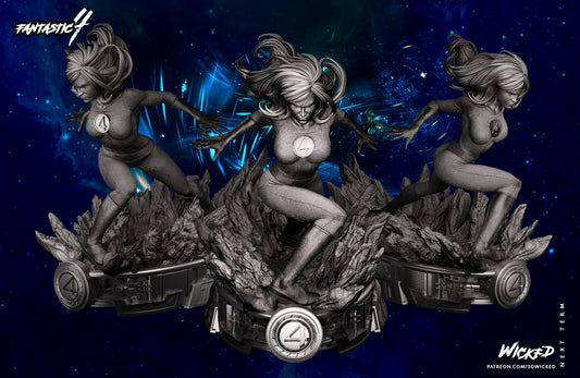 Susan Storm ( Fantastic Four) Statue