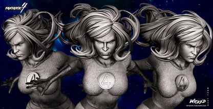 Susan Storm ( Fantastic Four) Statue