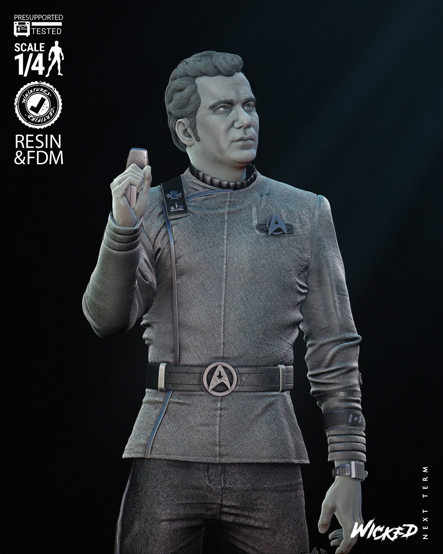 Captain Kirk - Star Trek Bust