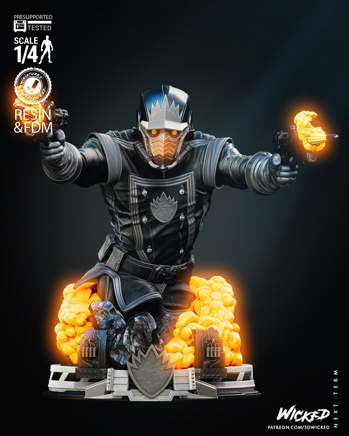 Star Lord Comics Version Bust