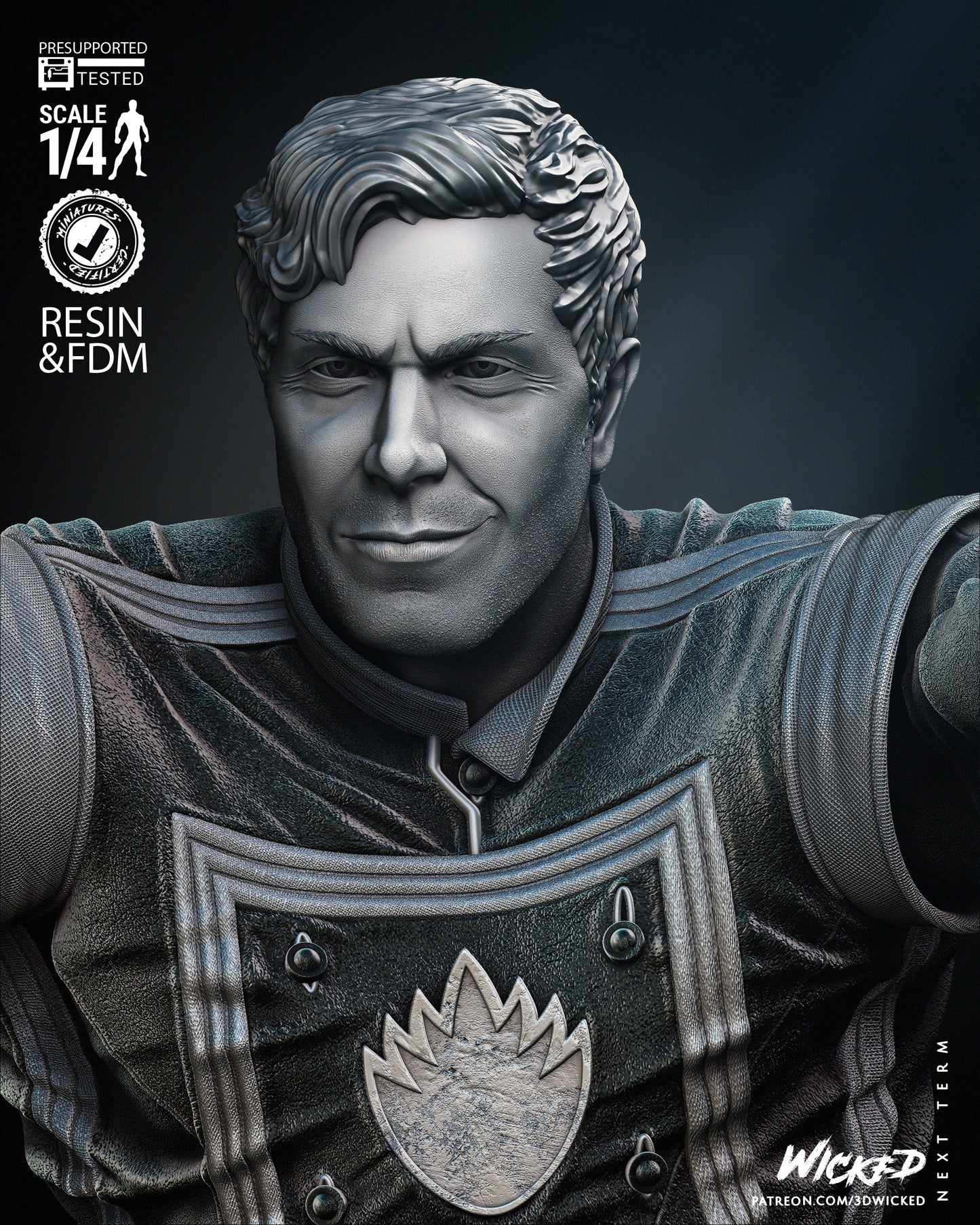 Star Lord Comics Version Bust