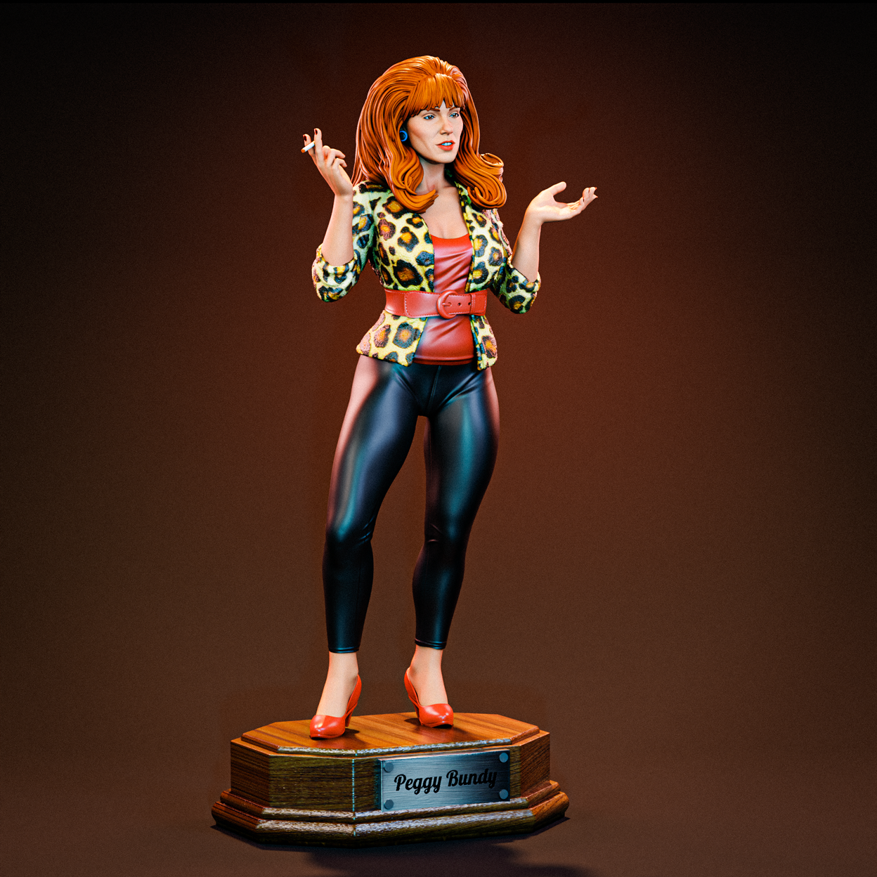 Peggy Bumdy Statue 3D-Printed Kit
