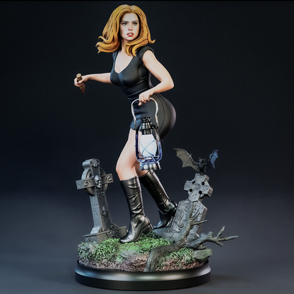 Buffy The Vampire Slayer Statue 3D-Printed Kit