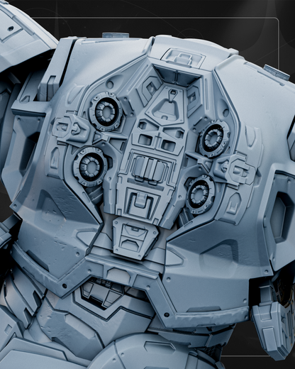 Hulkbuster Statue 3D-Printed Kit