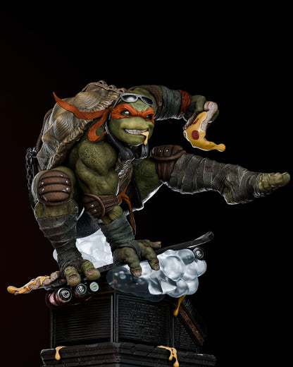 Michalangelo TMNT Statue 3D-Printed Kit