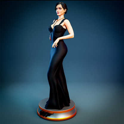 Vesper Lynd (Eva Green) Statue 3D-Printed Kit