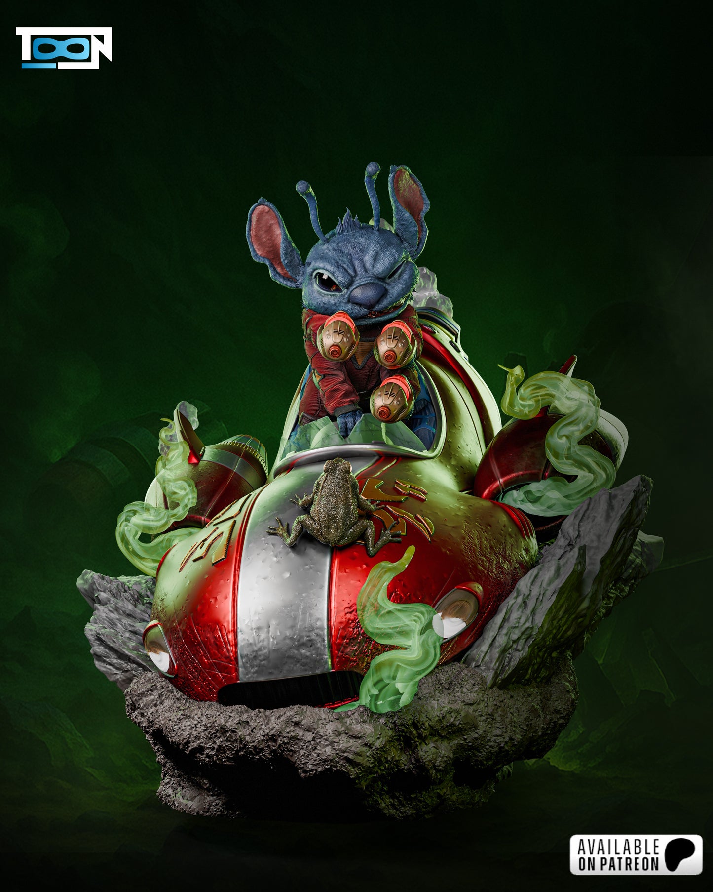 Stitch Statue