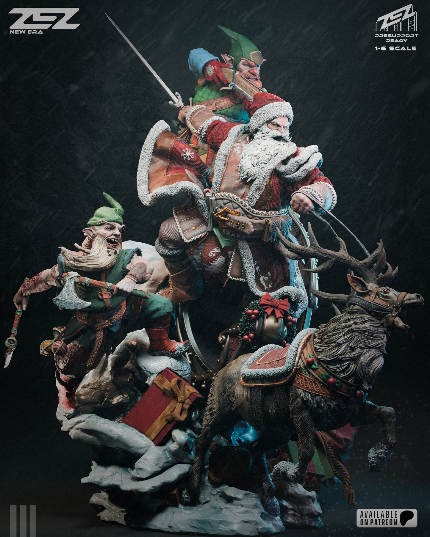 Santa Claus Diorama