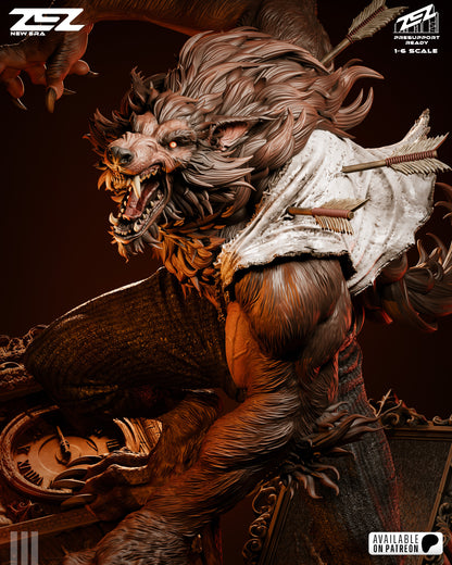 Werewolf Statue