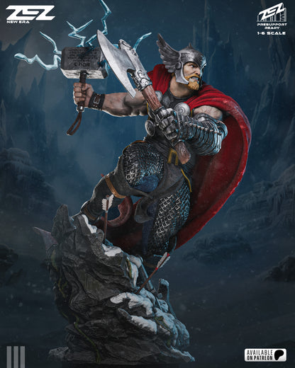 Thor Statue 3D-Printed Kit