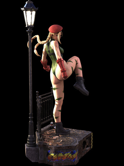 Cammy Statue 3D-Printed Kit