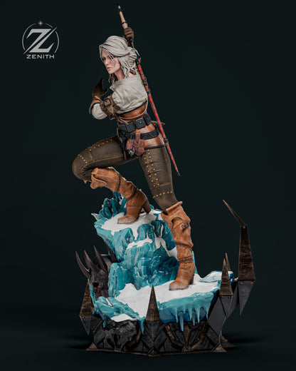 Ciri Statue 3D-Printed Kit