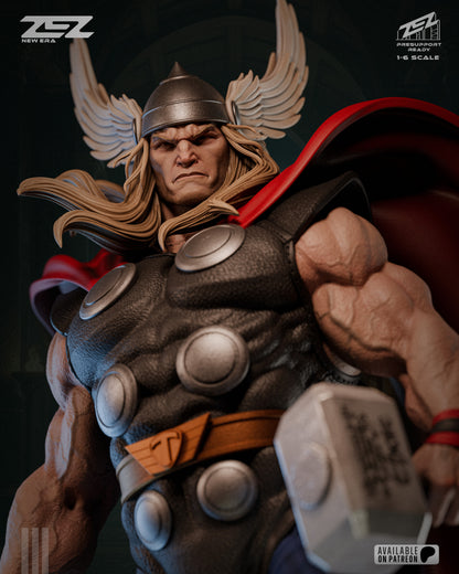 God Of Thunder (Museum Pose) Statue