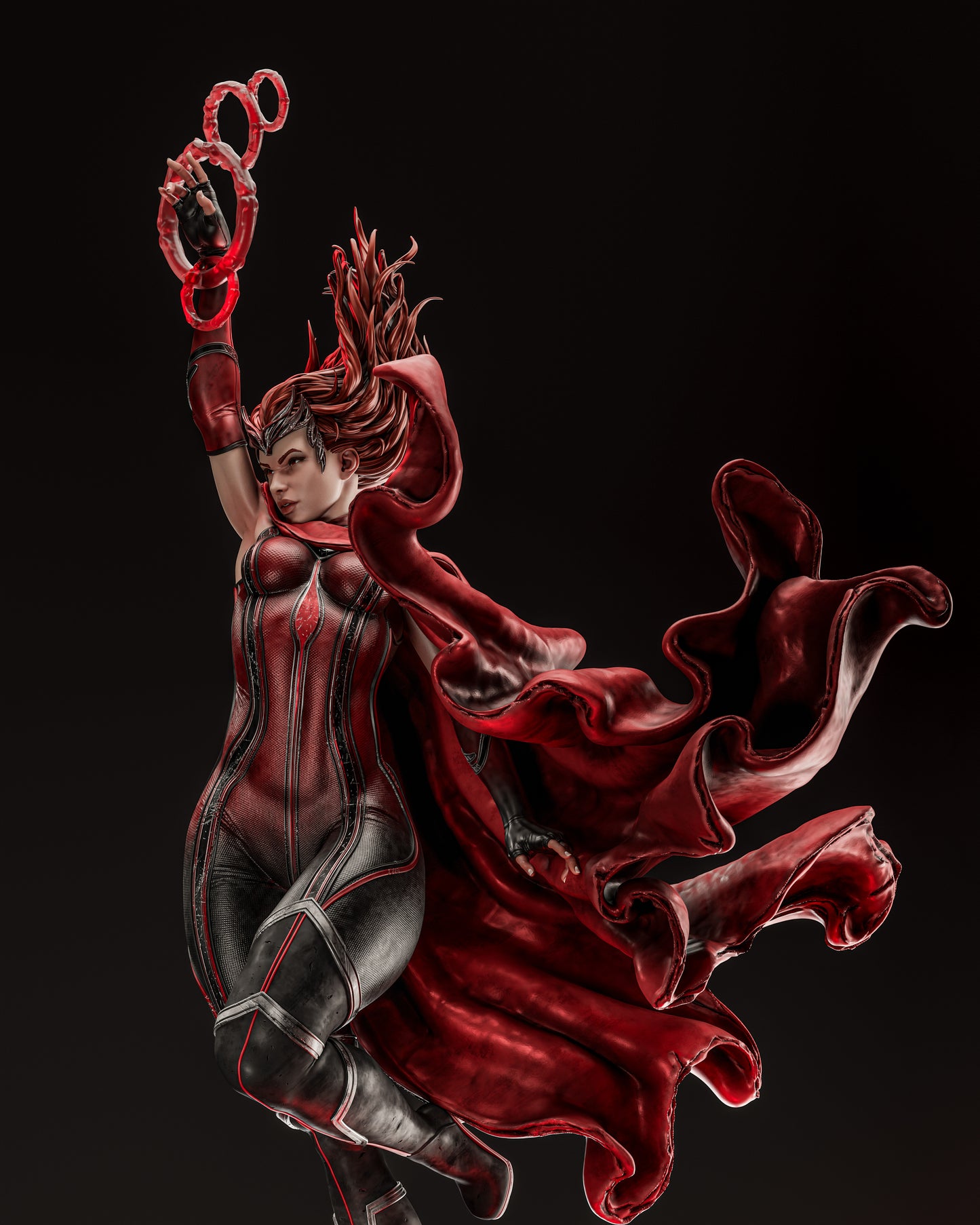 Scarlet Witch Statue 3D-Printed Kit
