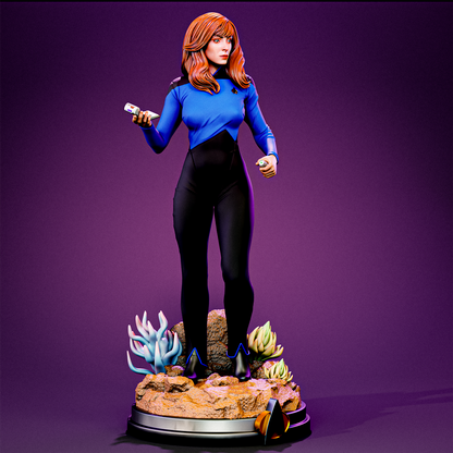 Beverly Crusher Statue 3D-Printed Kit
