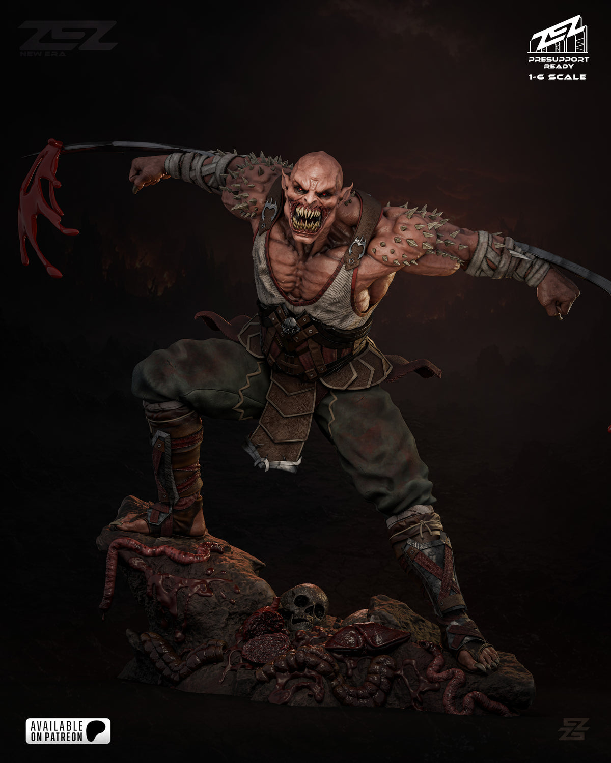 Baraka Statue 3D-Printed Kit