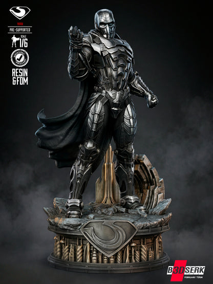 General Zod Statue 3D-Printed Kit
