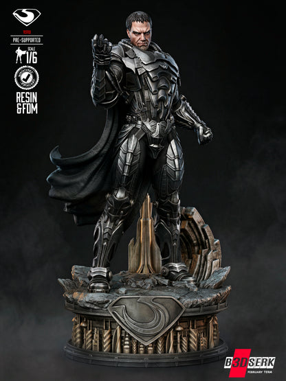 General Zod Statue 3D-Printed Kit
