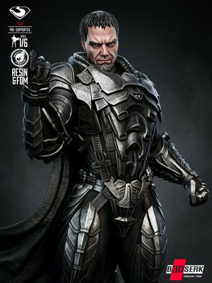 General Zod Statue 3D-Printed Kit