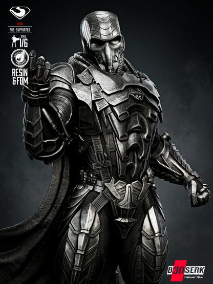 General Zod Statue 3D-Printed Kit
