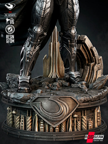 General Zod Statue 3D-Printed Kit