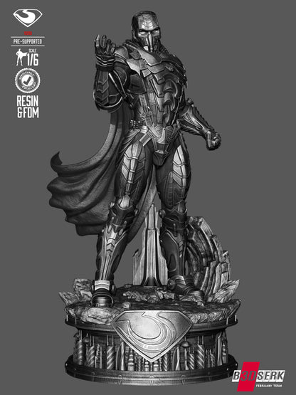 General Zod Statue 3D-Printed Kit