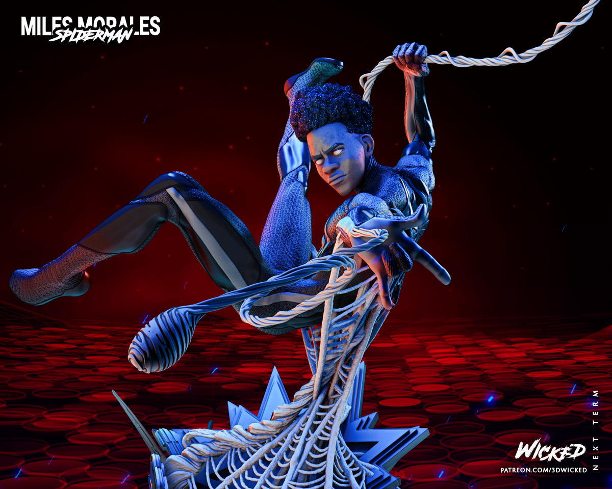 Miles Morales Statue