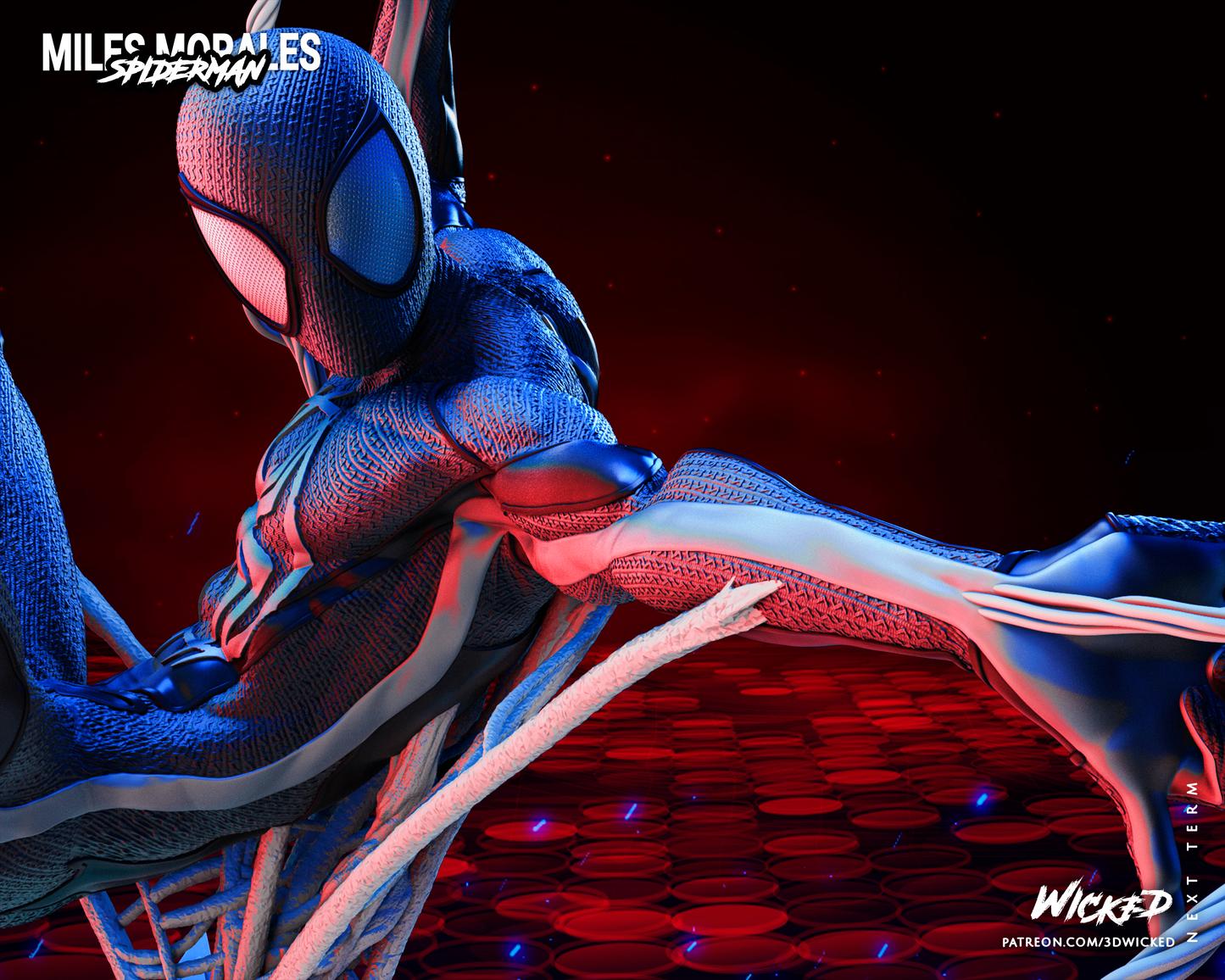 Miles Morales Statue