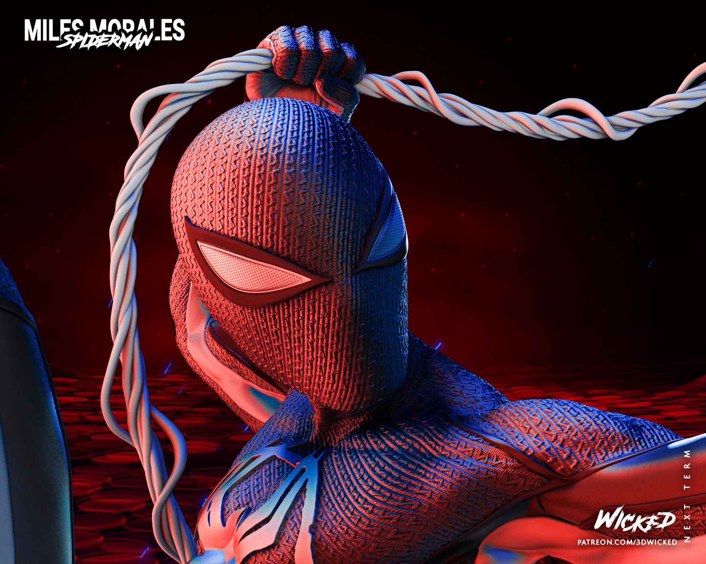 Miles Morales Statue