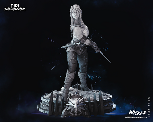 Cirila Of Cintra (The Witcher) Statue
