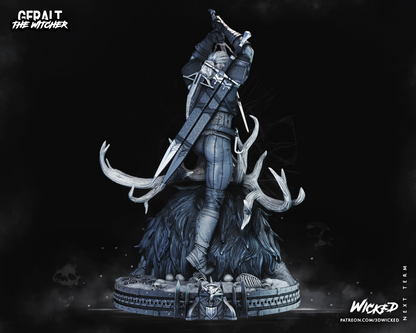 Geralt Of Rivia (The Witcher) Statue