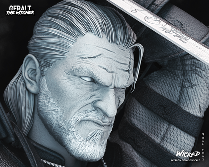Geralt Of Rivia (The Witcher) Statue
