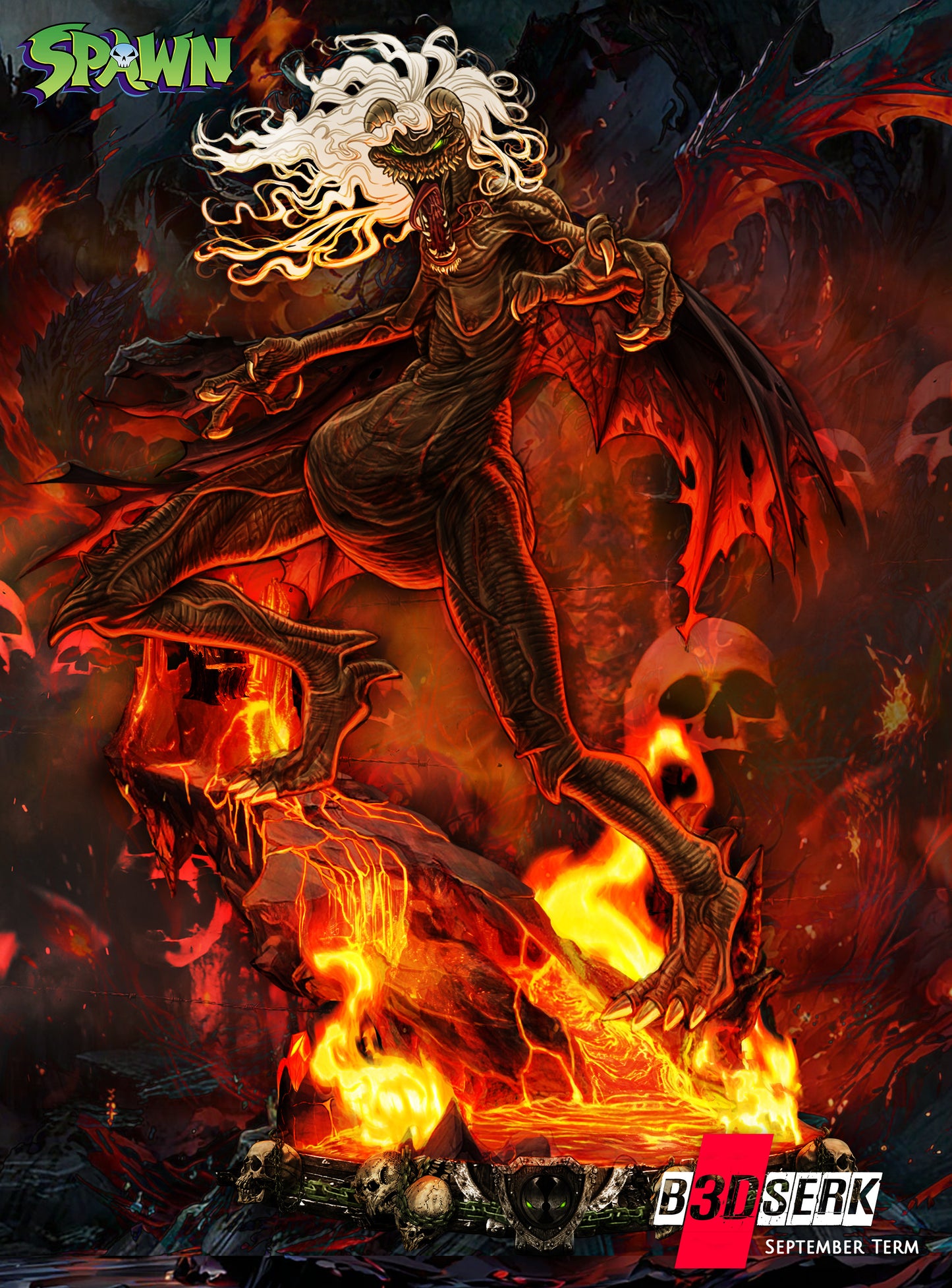 Malebolgia (Spawn) Statue