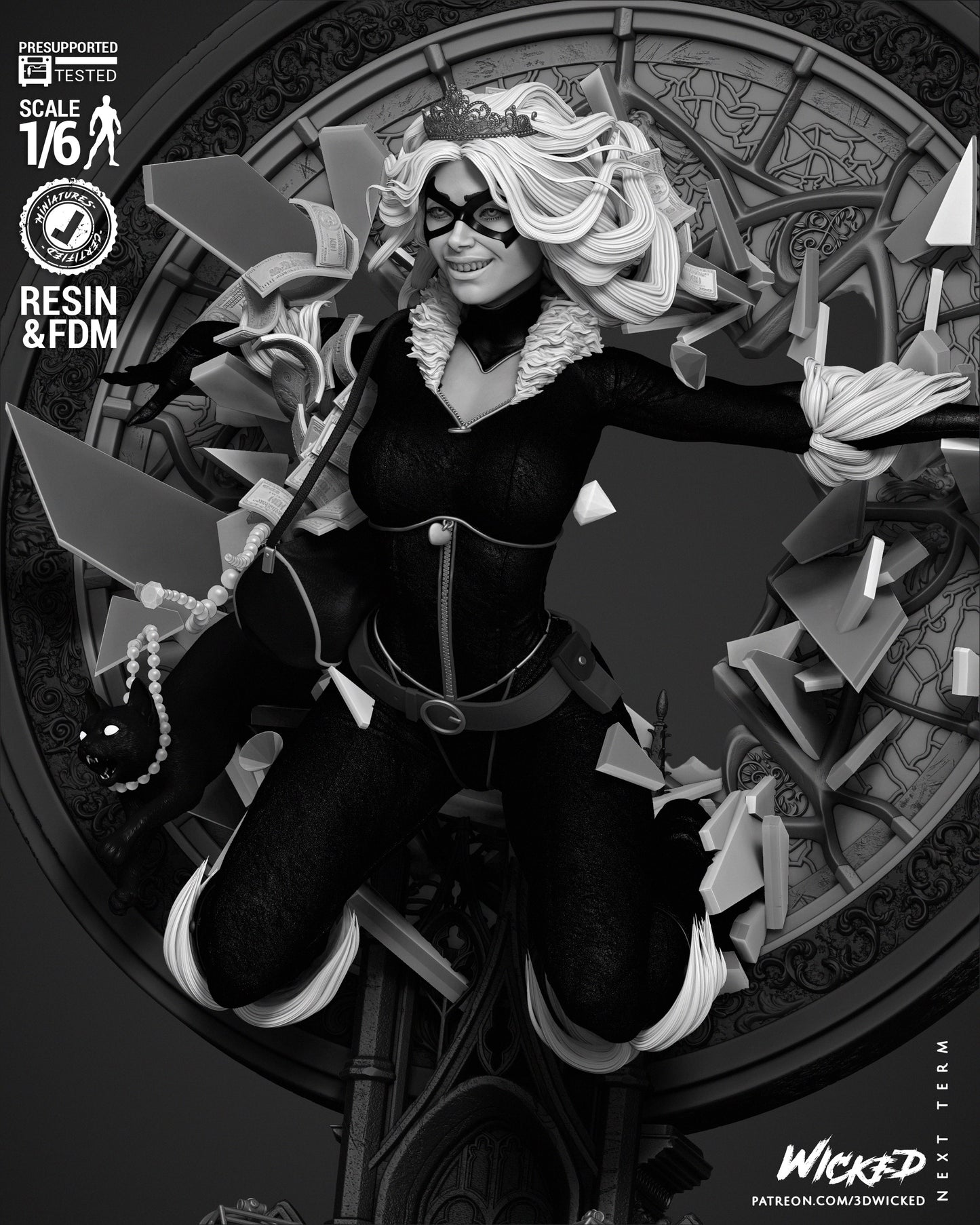 Marvel Black Cat Statue