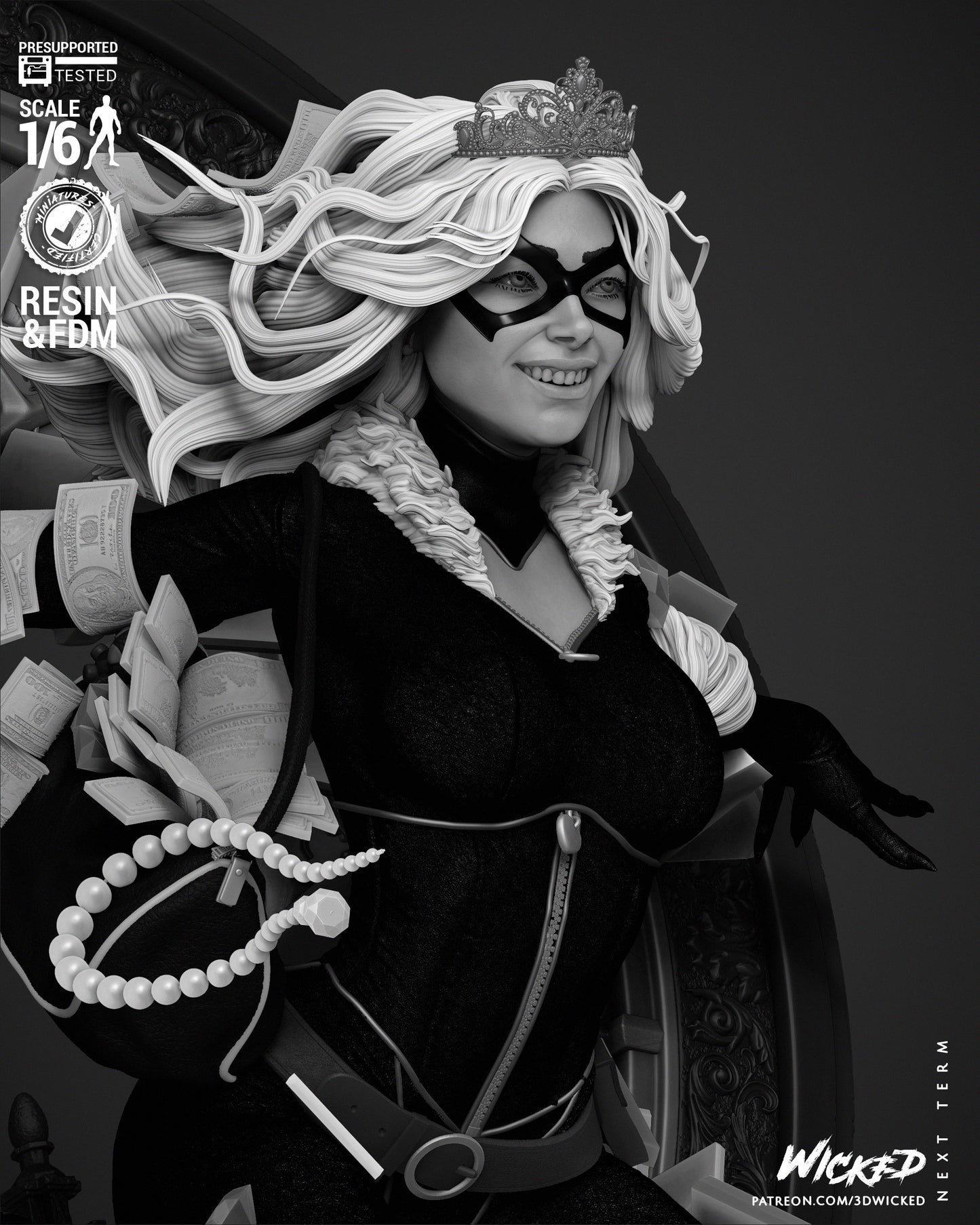 Marvel Black Cat Statue