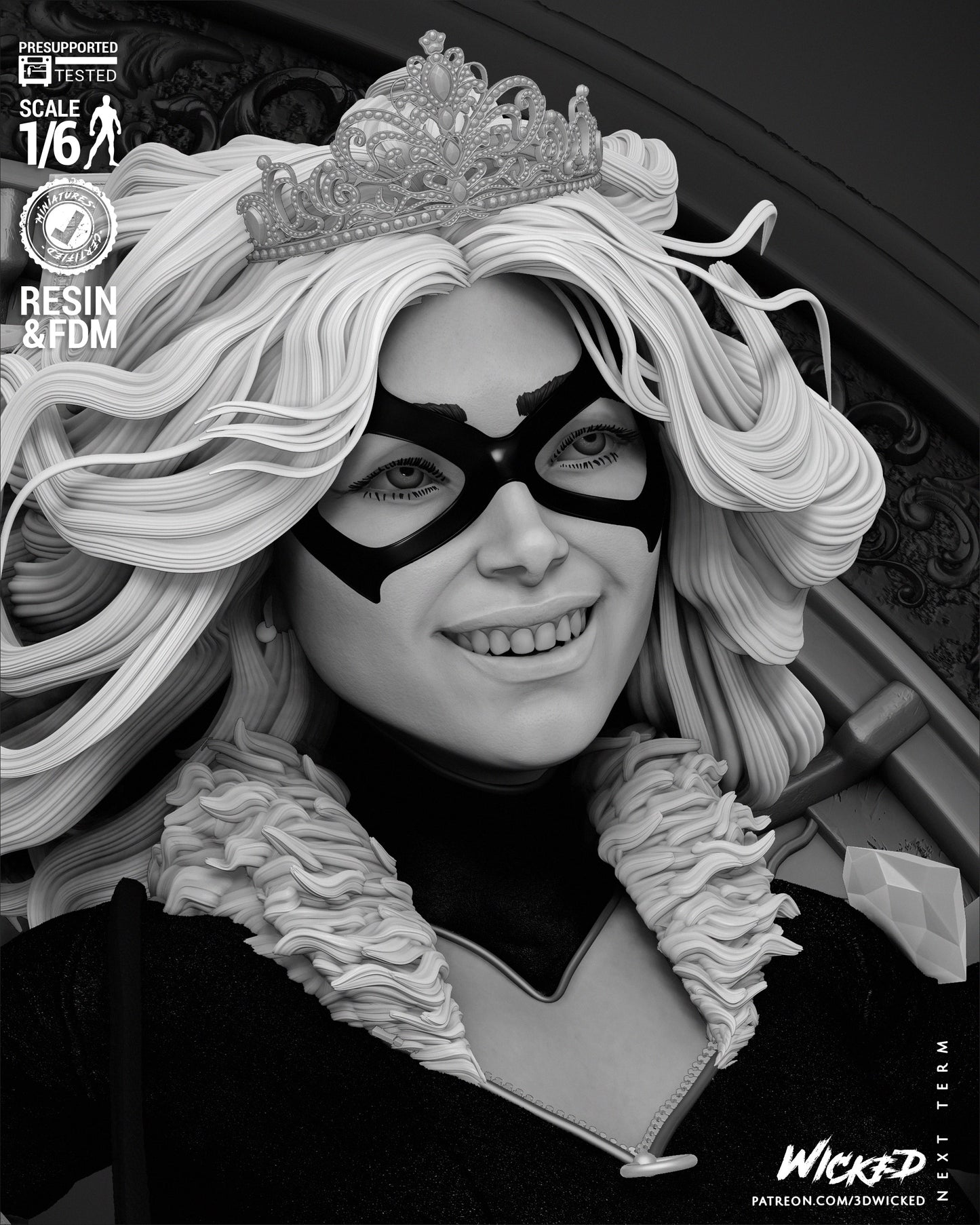 Marvel Black Cat Statue