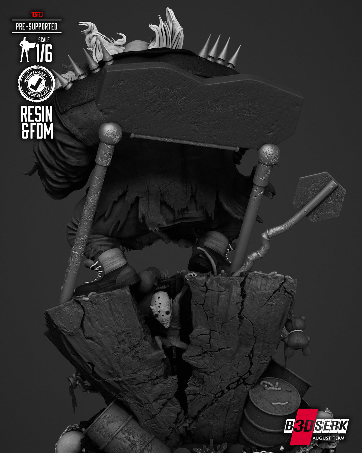 Violator Clown Statue