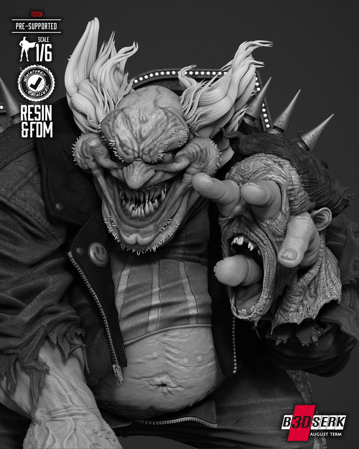 Violator Clown Statue