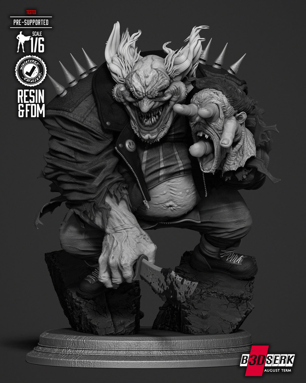 Violator Clown Statue